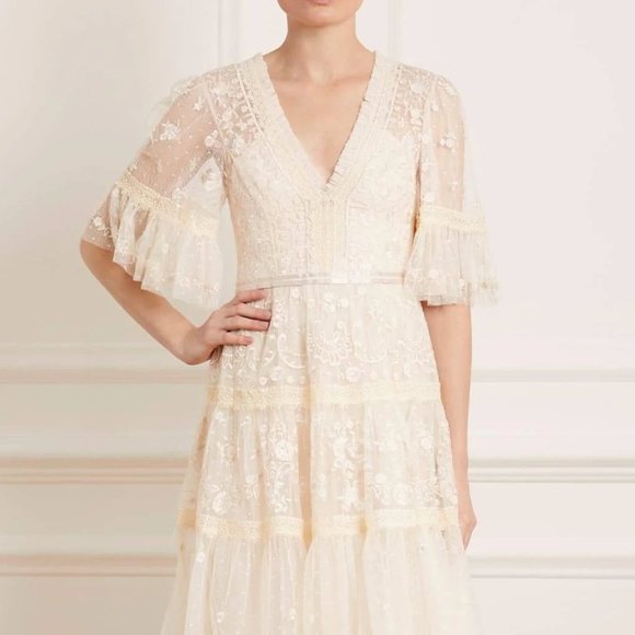 Needle & Thread | Dresses | Needle Thread Lottie Lace Midi Dress Nwt Size 4 | Poshmark Needle & Thread | Dresses | Needle Thread Lottie Lace Midi Dress Nwt Size 4 | Poshmark